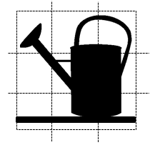 Puzzle: watering can