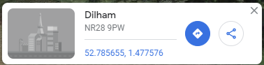 Google treasure map coordinates