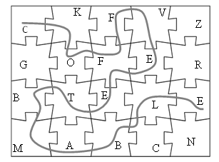 Coffee table - Jigsaw