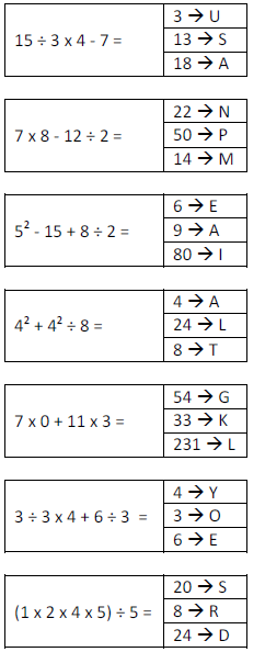 Speaker - maths clue