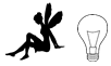 Fairy lights - pictogram